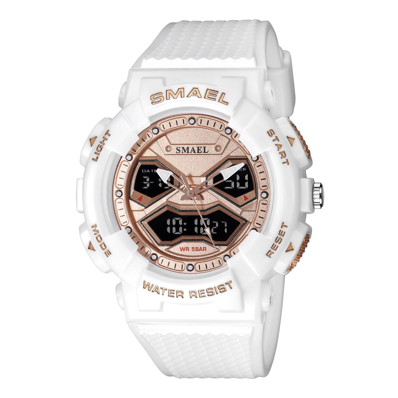 Double Display Digital Electronic Watch Men - Nyaabs