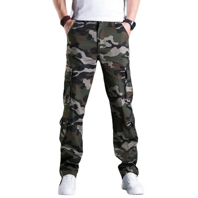 Men's Straight Outdoor Camouflage Pants - Nyaabs