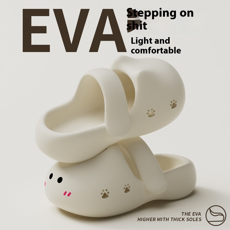 Women's EVA Cute Thick Bottom For Outdoors Slippers nyaabs.com