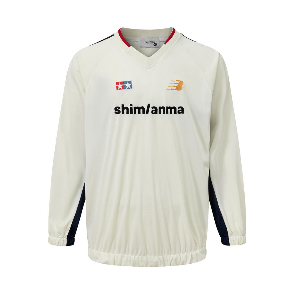 European And American English Letter Embroidery Sports Long Sleeve - Nyaabs