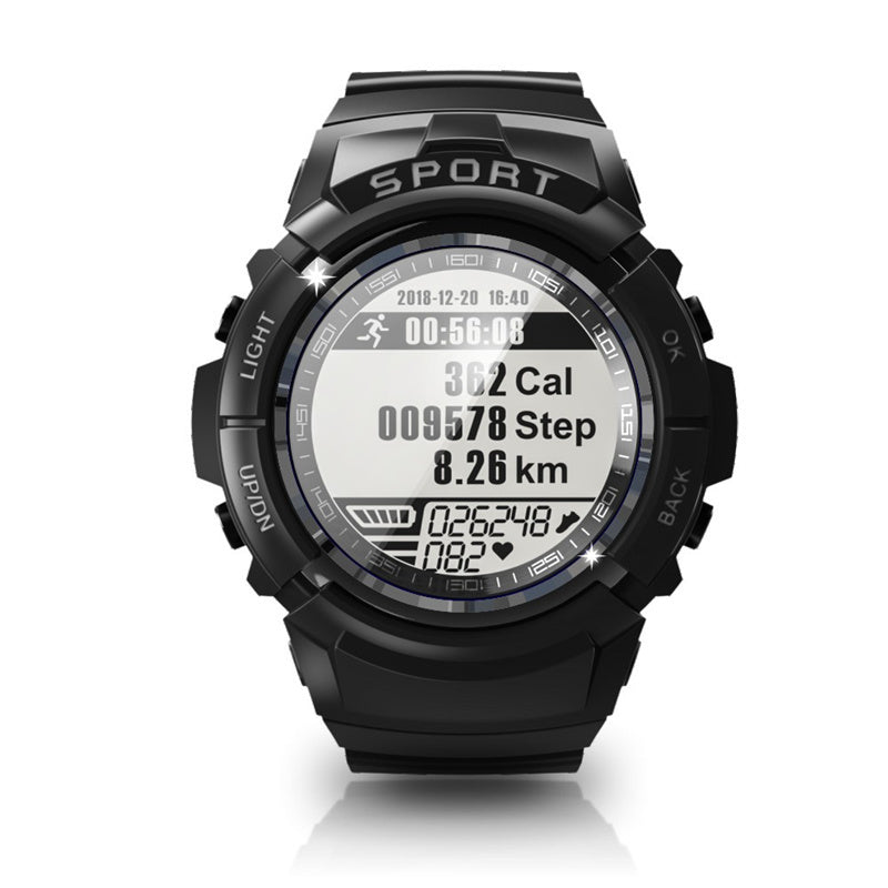 S816 Waterproof And Anti-fall Heart Rate Compass Pedometer Outdoor Smart Sports Watch - Nyaabs