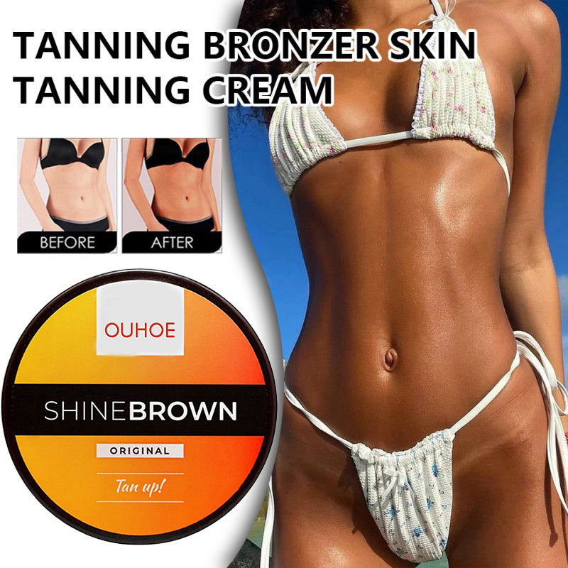 Intensive Tanning Luxe Gel Body Tanning Cream After Sun Repair Combination Aloe Vera Gel Wheat Complexion Beach Bronzer Summer Gadgets - Nyaabs