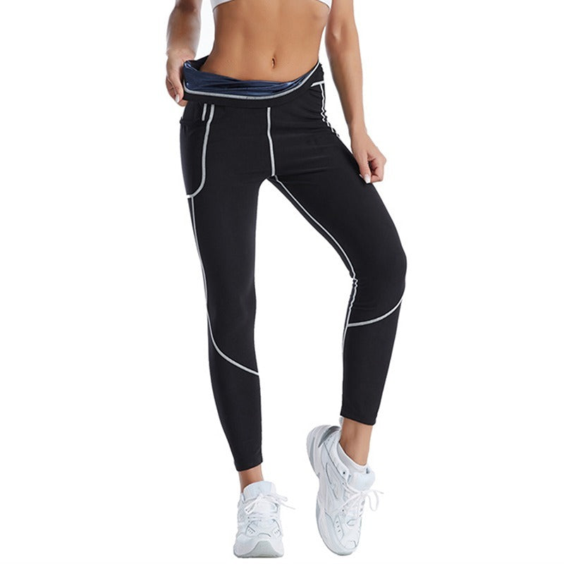 Sports High-waisted Abdomen And Hip-lifting Corset Yoga Wear - Nyaabs