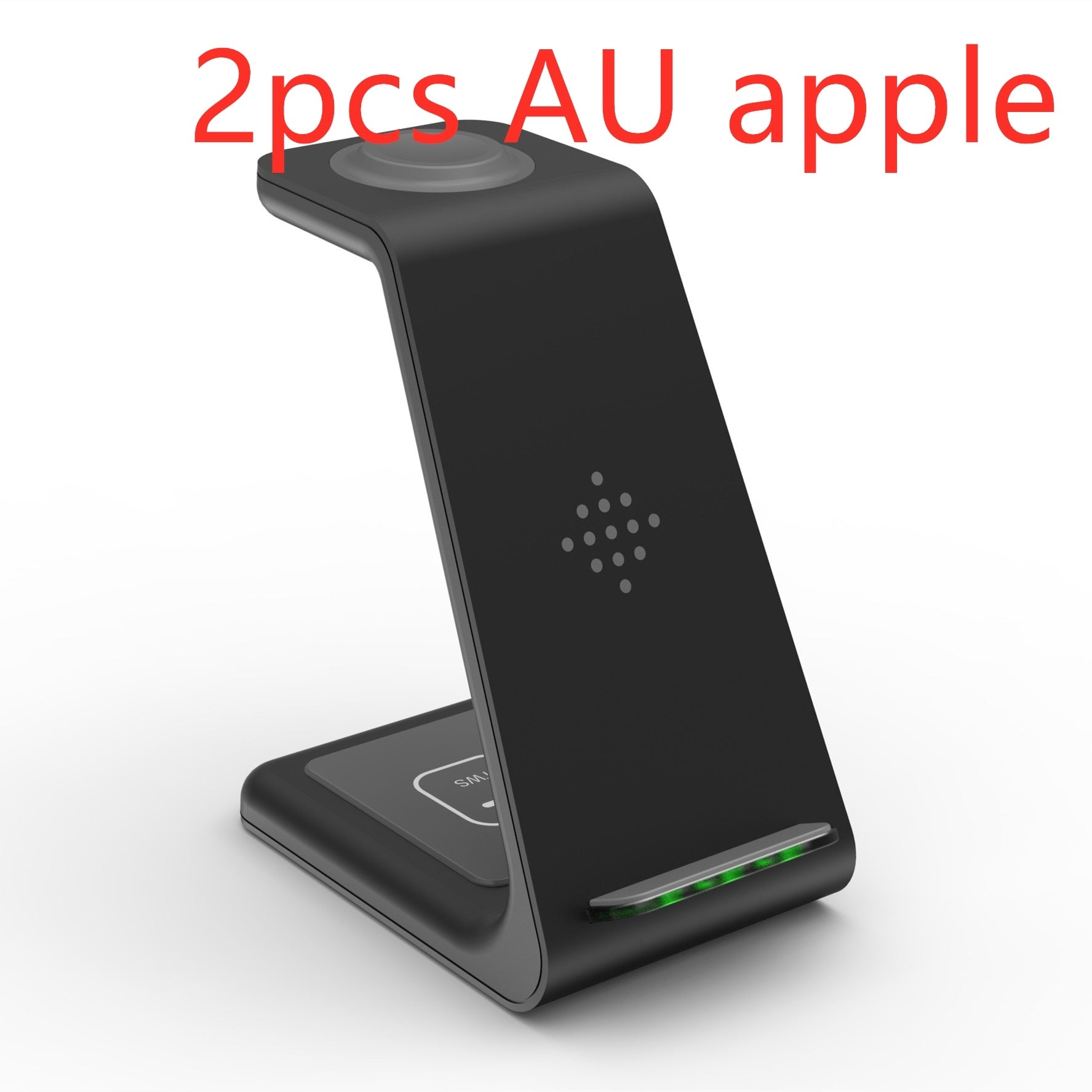 3 In 1 Fast Charging Station Wireless Charger Stand Wireless Quick Charge Dock For Phone Holder - Nyaabs