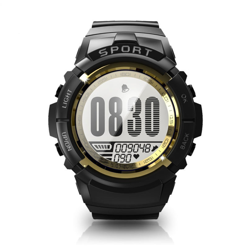 S816 Waterproof And Anti-fall Heart Rate Compass Pedometer Outdoor Smart Sports Watch - Nyaabs