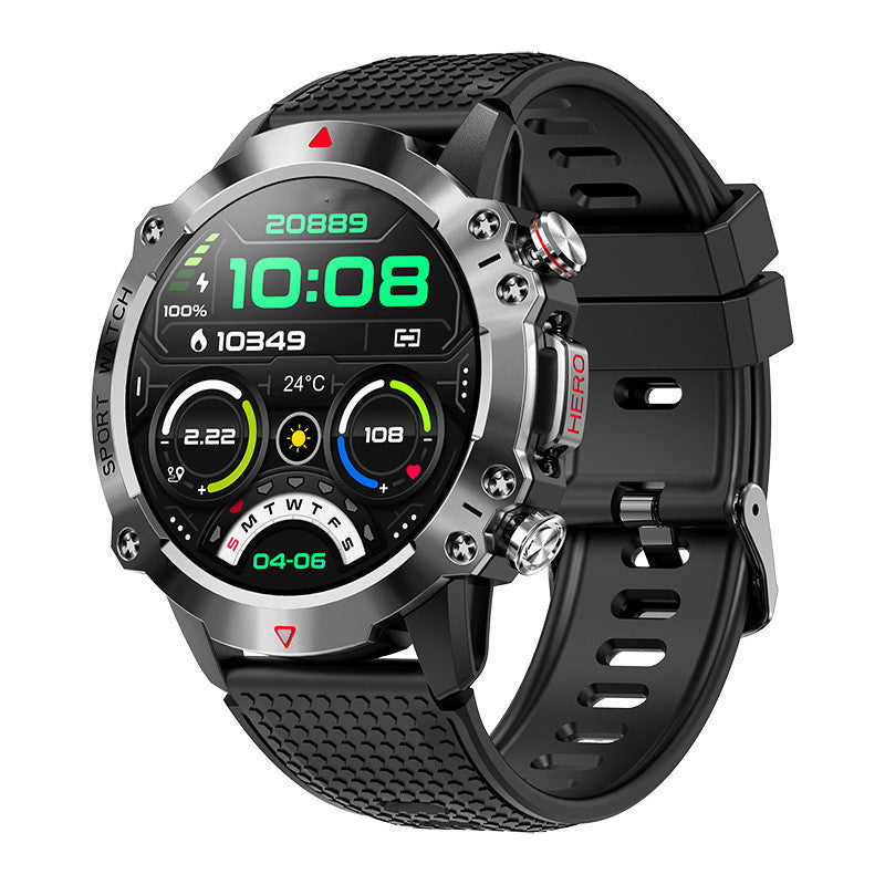 Bluetooth Call Information Push Outdoor Sports Watch - Nyaabs