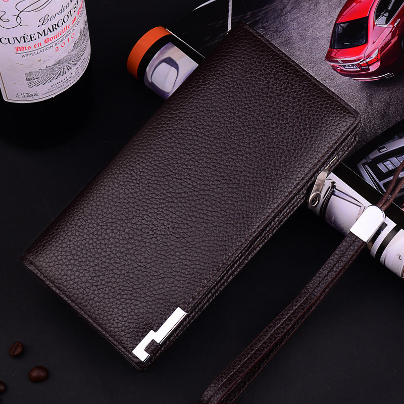 Men's Fashionable Simple Multi-card Capacity Wallet - Nyaabs