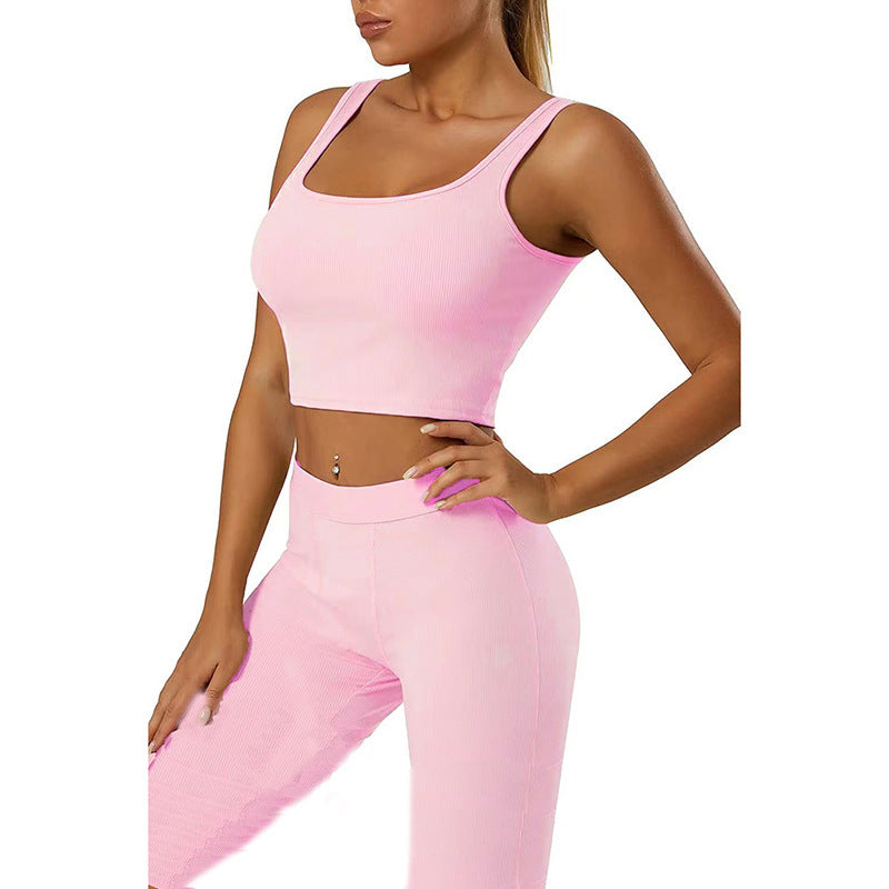 Vest Pants Sports Yoga Suit Women - Nyaabs