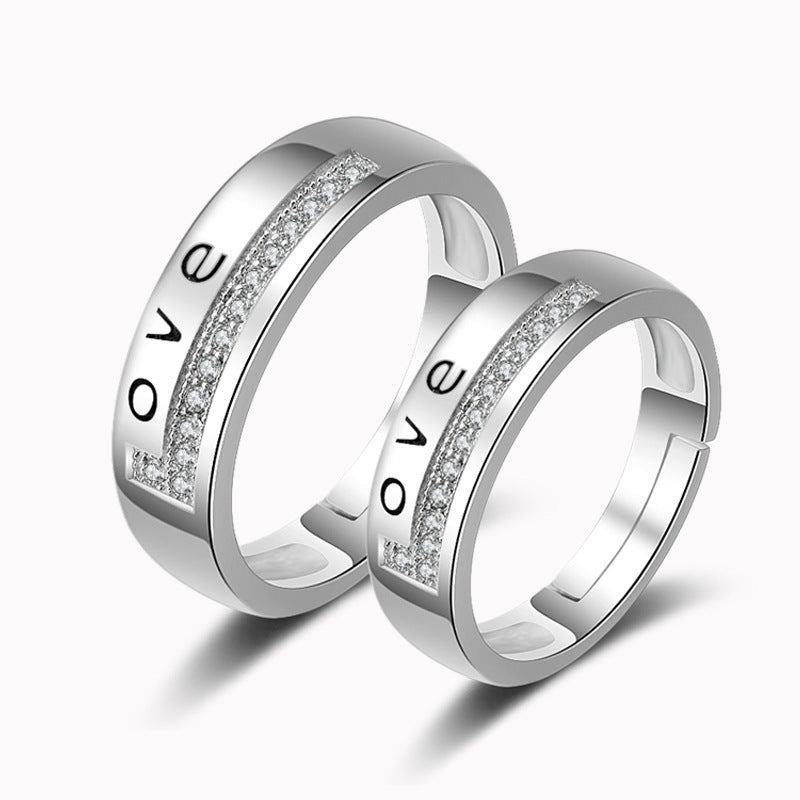 Couple Ring Diamond Men And Women - Nyaabs