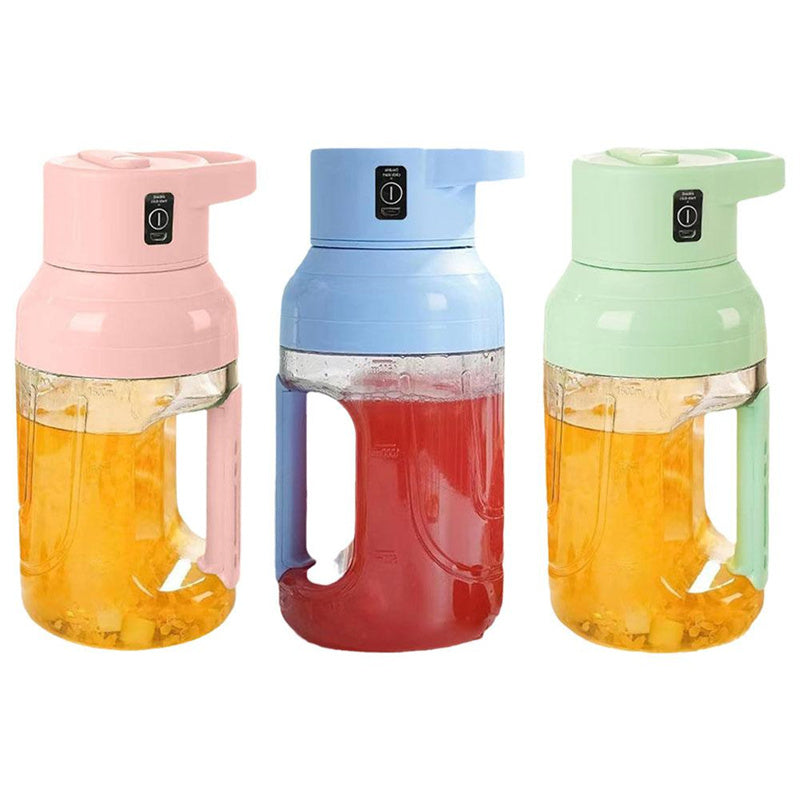 New Arrival Summer Electric Juicer Portable Large Capacity 1500ml Juice USB Rechargeable Electric Portable Blender Kitchen Gadgets - Nyaabs