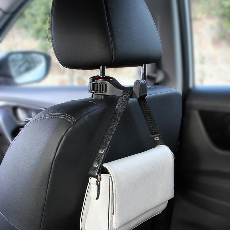 Car Headrest Hook Phone Car Holder Car Hanger For A4 B6 Seat Back Hanger Storage Hook Phone Holder Auto Fastener Clip - Nyaabs