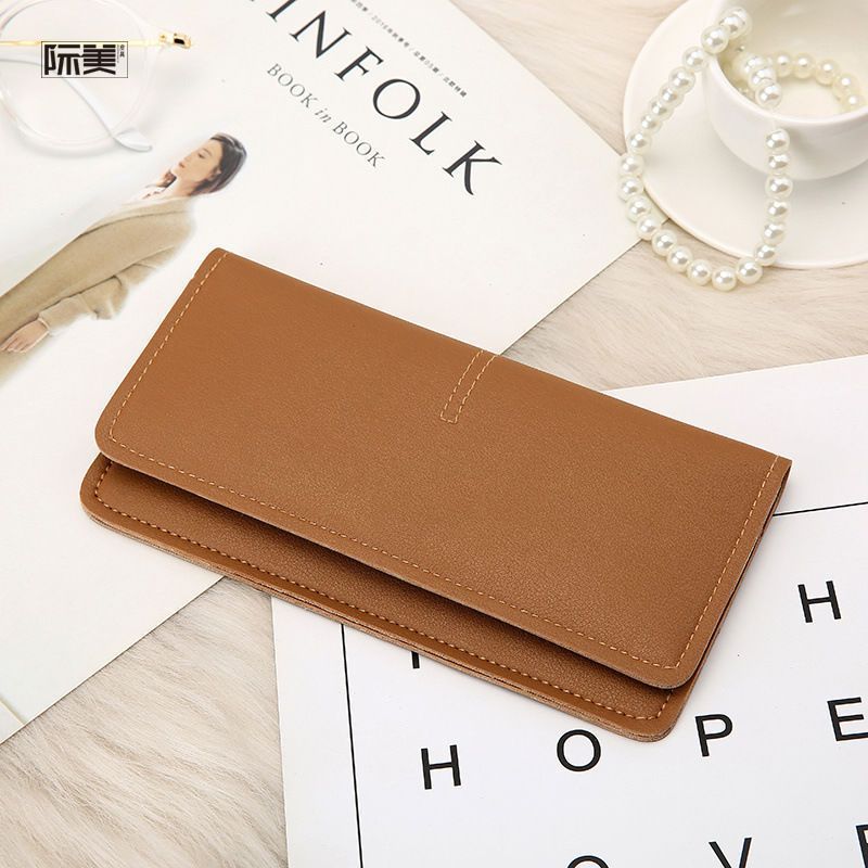 Women's Soft Leather Buckle Wallet - Nyaabs