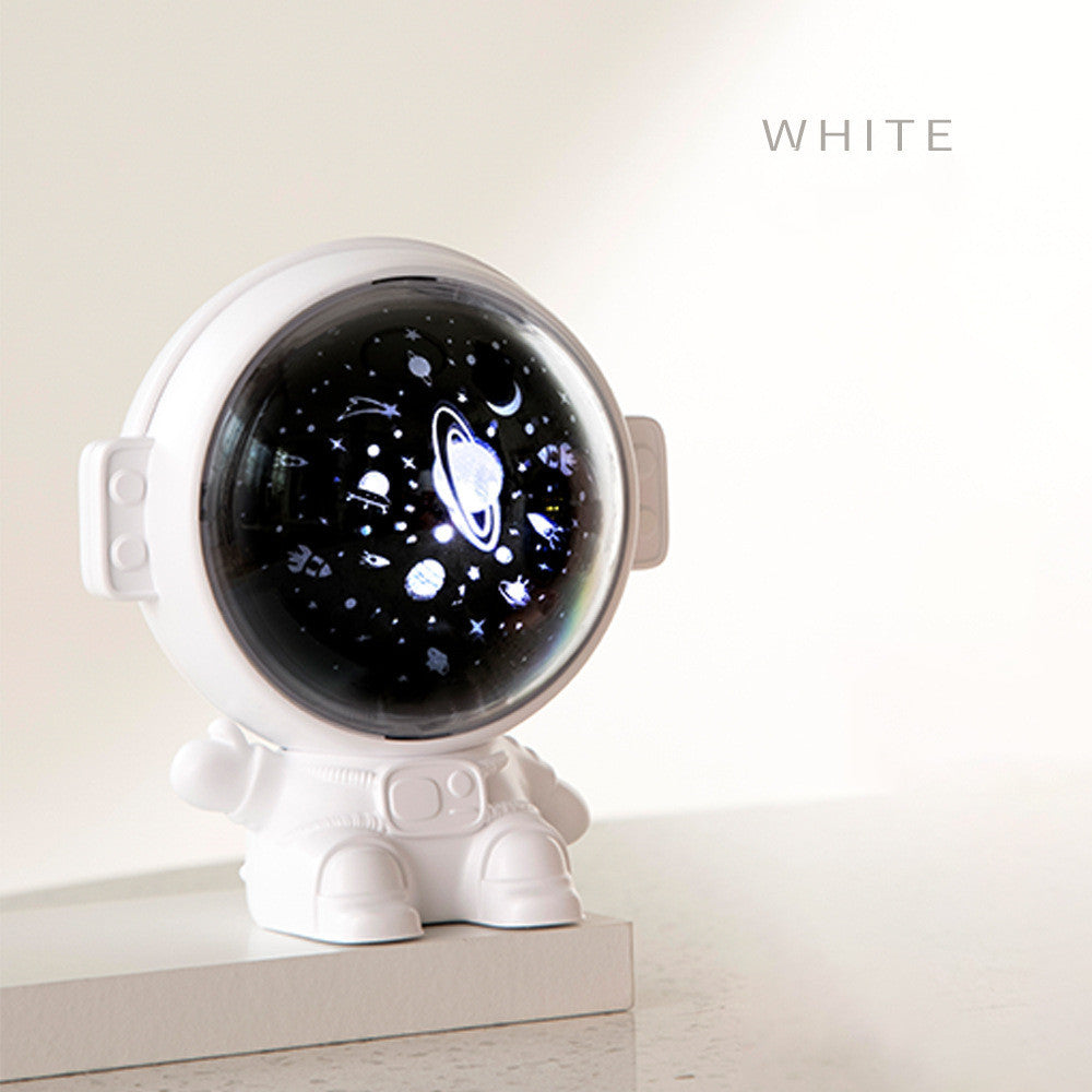 Galaxy Star Projector Starry Sky Night Light Astronaut Lamp Room Decr Gift Child Kids Baby Christmas Spaceman Projection - Nyaabs