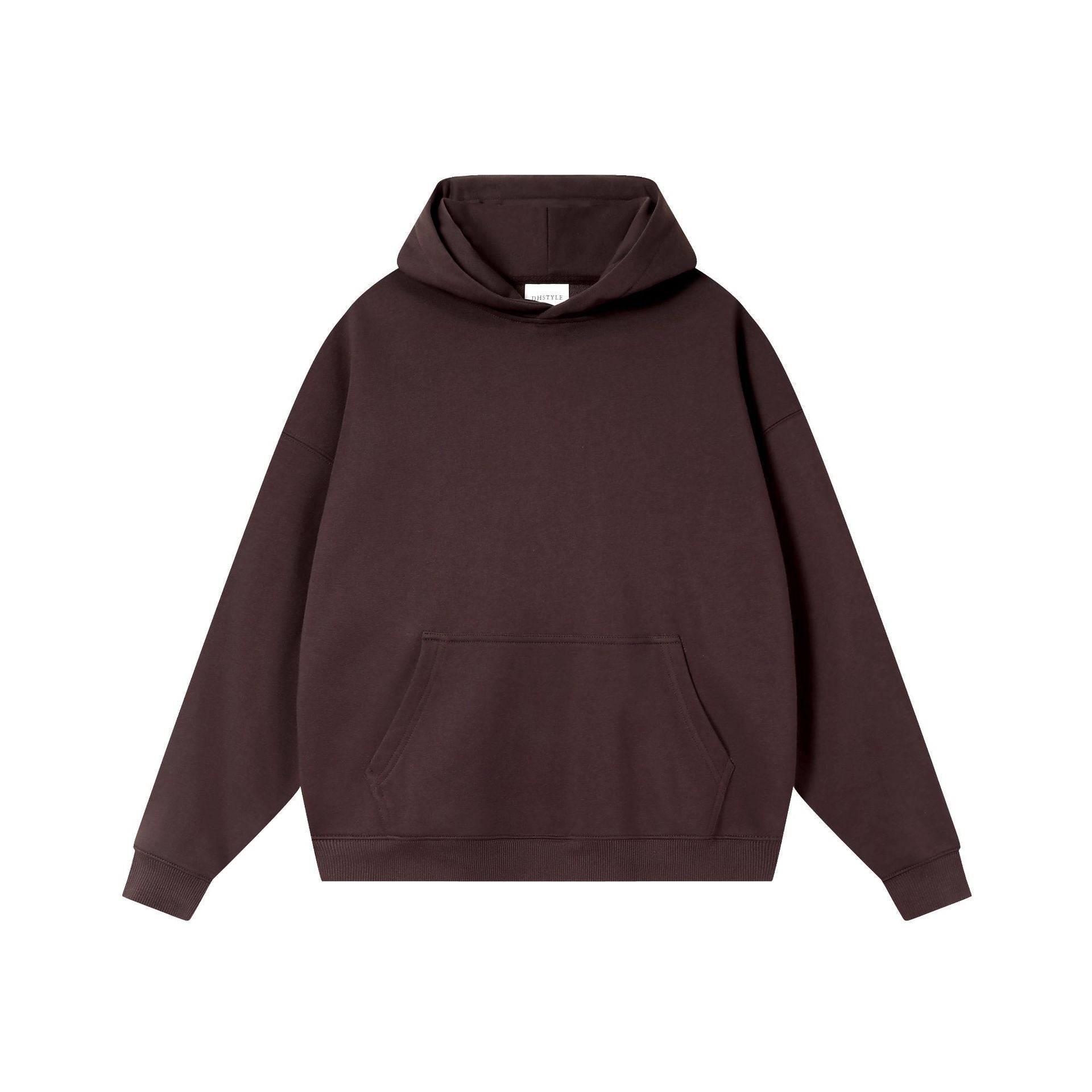 Drop Shoulder Hooded Pullover Men's Autumn And Winter Hoodie - Nyaabs