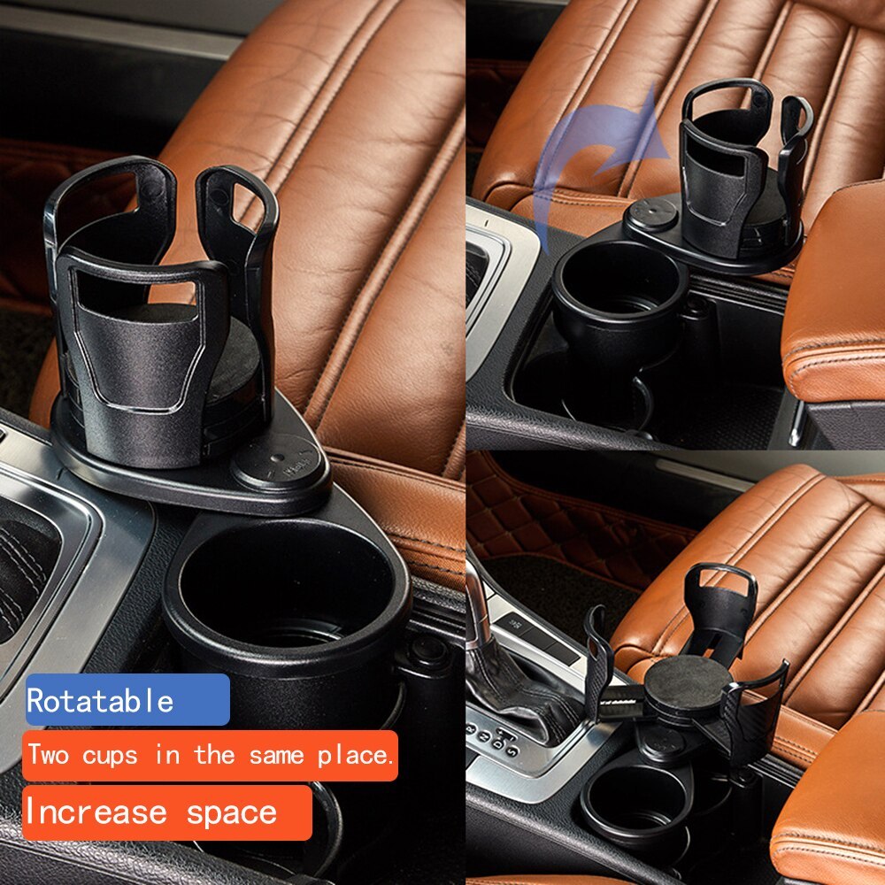 Foldable Car Cup Holder Drinking Bottle Holder Cup Stand Bracket Sunglasses Phone Organizer Stowing Tidying Car Styling - Nyaabs