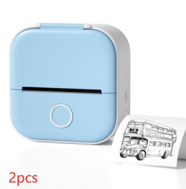 Portable Mini Thermal Label Printer Home Photo Printer Student Wrong Question Printer Bluetooth Mini Label Printer Price Tag nyaabs.com