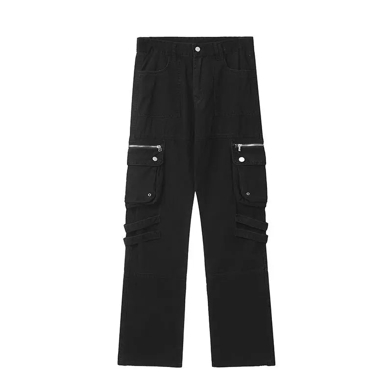 Men's Four-color Mid-waist Casual Pants - Nyaabs