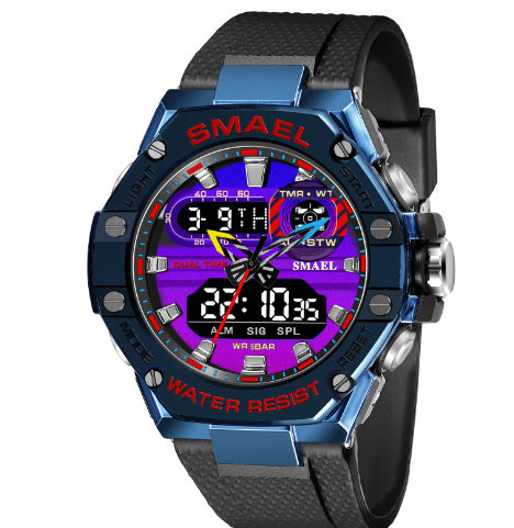 Digital Alloy Electronic Watch Men - Nyaabs