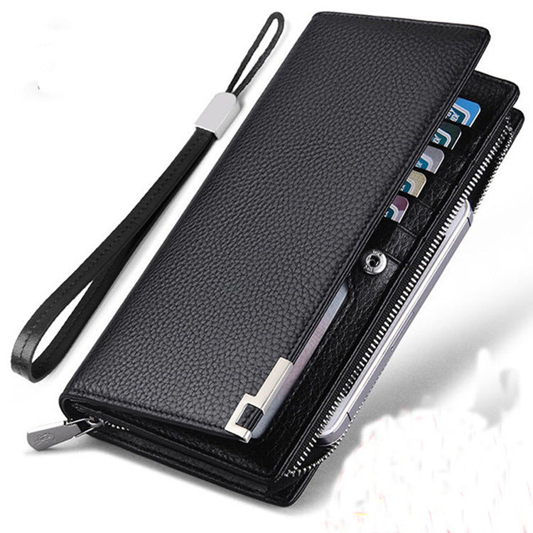 Men's Fashionable Simple Multi-card Capacity Wallet - Nyaabs