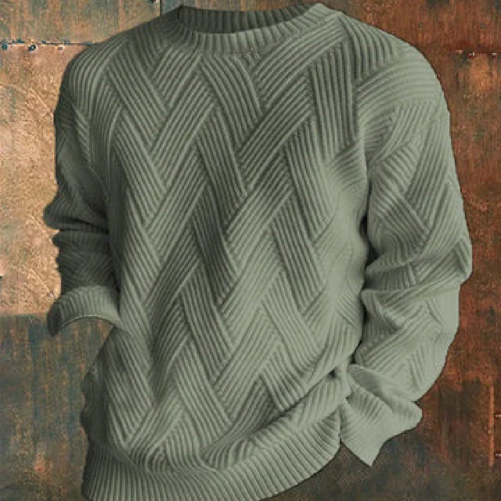 Loose Fashion Casual Versatile Men's Sweater - Nyaabs