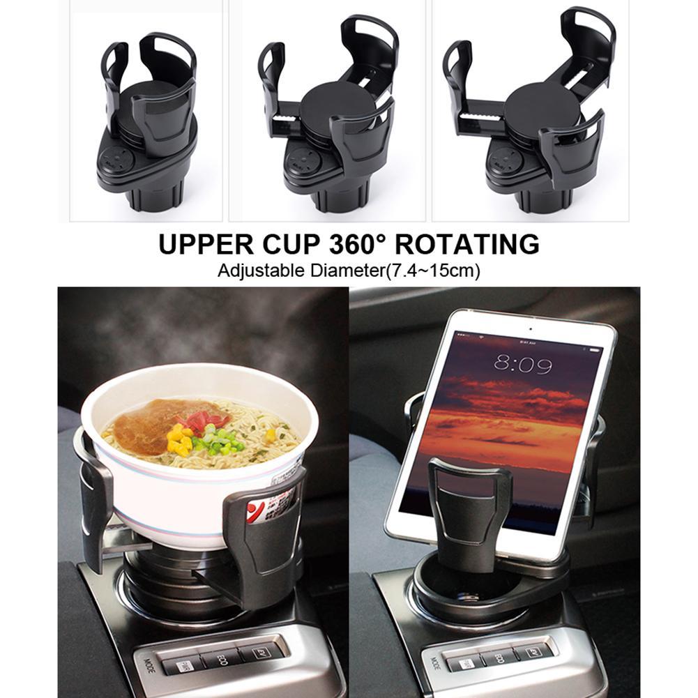 Foldable Car Cup Holder Drinking Bottle Holder Cup Stand Bracket Sunglasses Phone Organizer Stowing Tidying Car Styling - Nyaabs