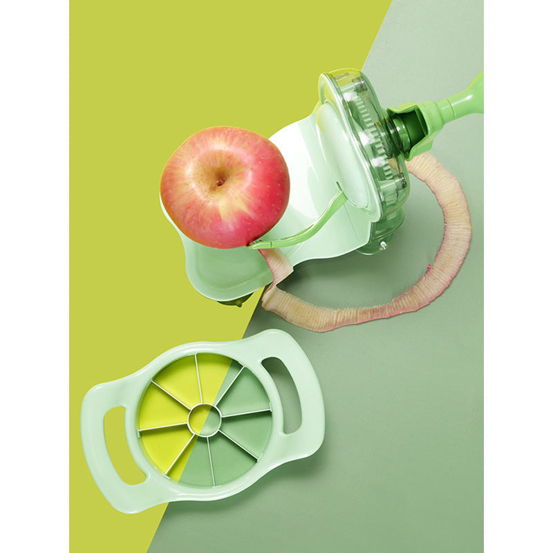 Fruit Peeler Two-in-one Hand Shake Fruit Cutter Kitchen Gadgets - Nyaabs