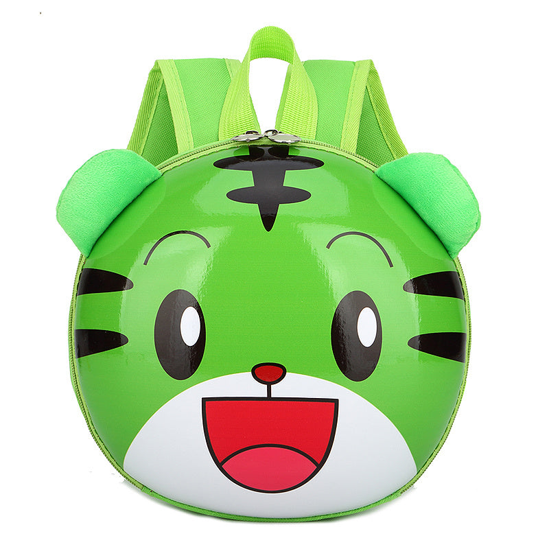 Children's Backpack Kindergarten Boys And Girls Baby Hard Shell Cute Cartoon Animals - Nyaabs