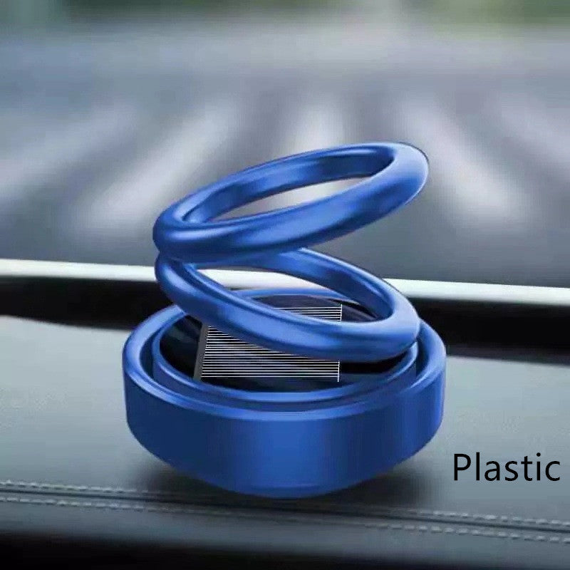 Solar Auto Rotation Car Air Freshener Perfume Seat - Nyaabs