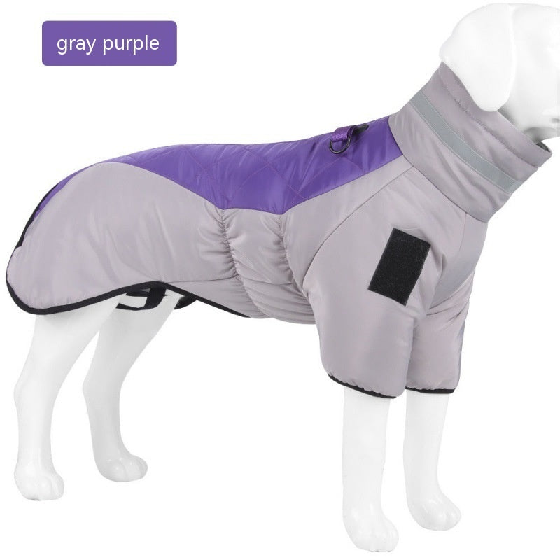 New Winter Dog Coat Waterproof Pet Clothes For Medum Large Dogs Warm Thicken Dog Vest Custome Labrador Jacket - Nyaabs