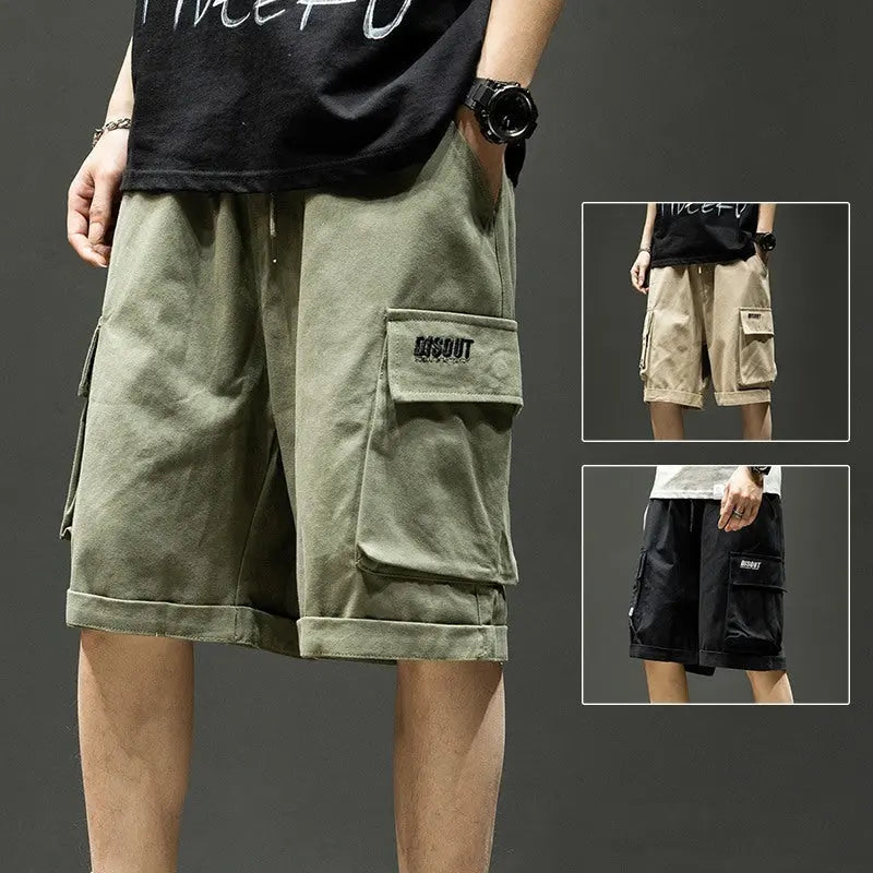 Cargo Shorts With Pockets Men Summer Pants - Nyaabs