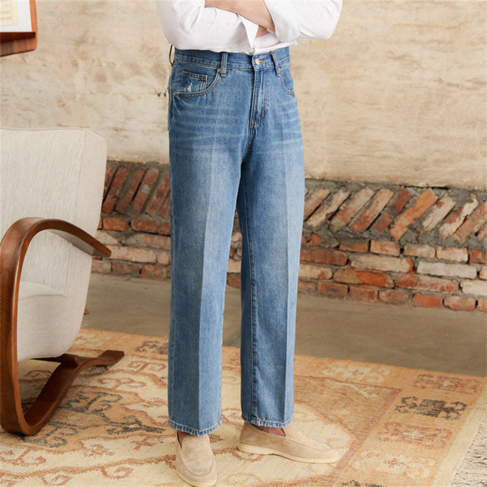 Summer Thin Retro Jeans - Nyaabs