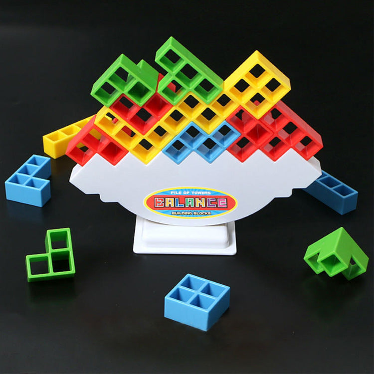 Balance Stacking Board Games Kids Adults Tower Block Toys For Family Parties Travel Games Boys Girls Puzzle Buliding Blocks Toy - Nyaabs