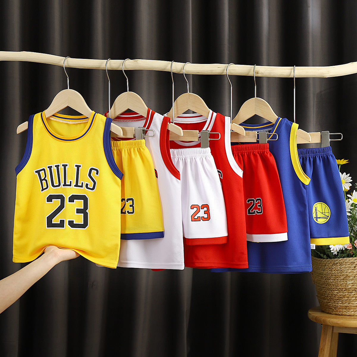 Children's Clothing Sports Basketball Wear Children's Clothing Boys' Suit - Nyaabs