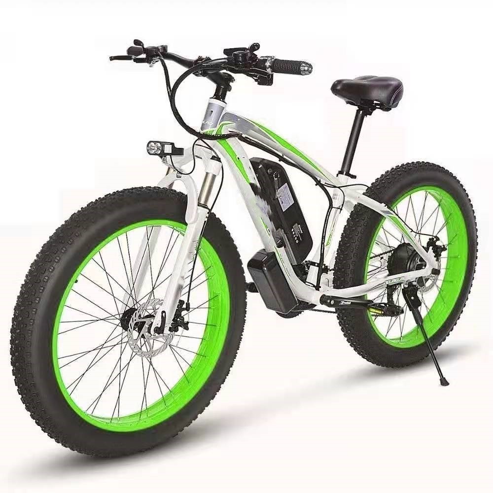 Electric Bicycle Lithium Tram Snow Electric Mountain Bike 21 Speed - Nyaabs