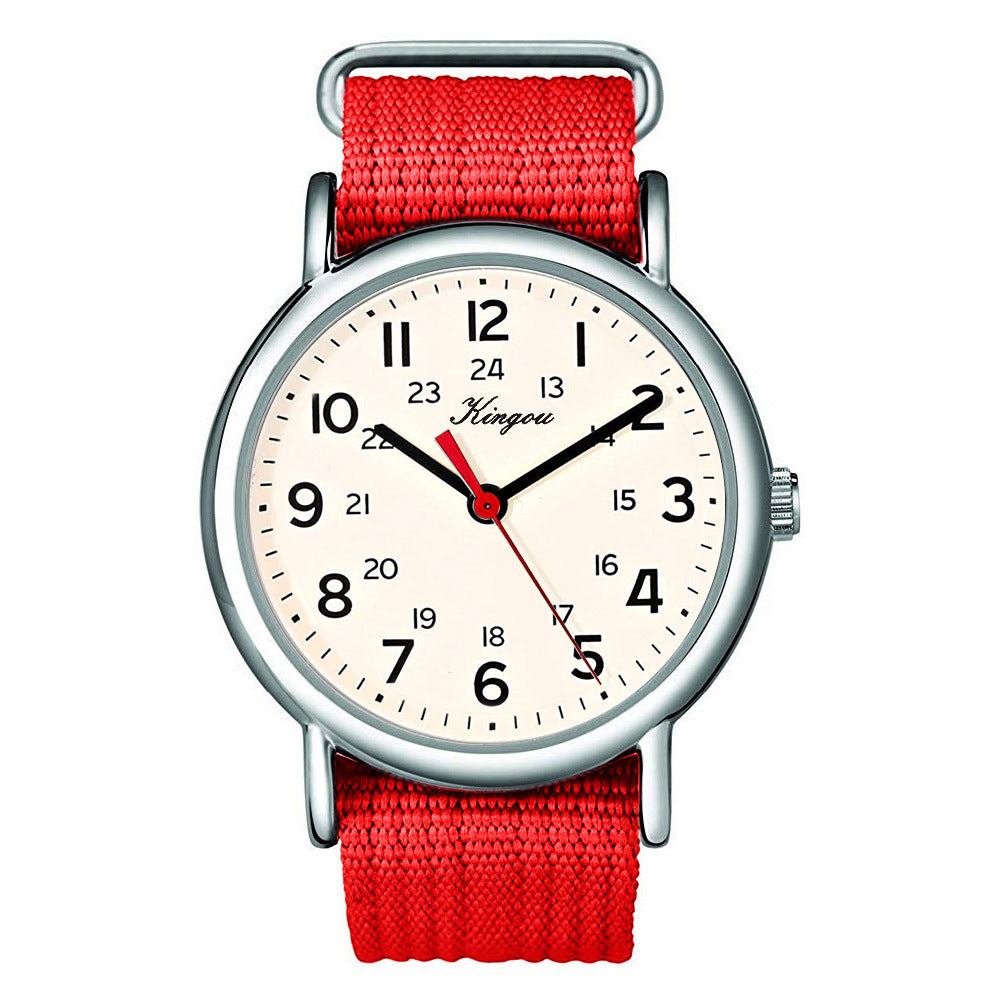 Hot Selling Nylon Band Student Quartz Watch - Nyaabs