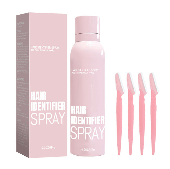 Hair Identifier Spray Set For Face Shaving Moisturizing Dermaplaner Spray For Face Shaving Skin Care - Nyaabs