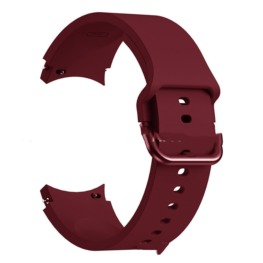 Same Color Buckle Silicone Wristband - Nyaabs