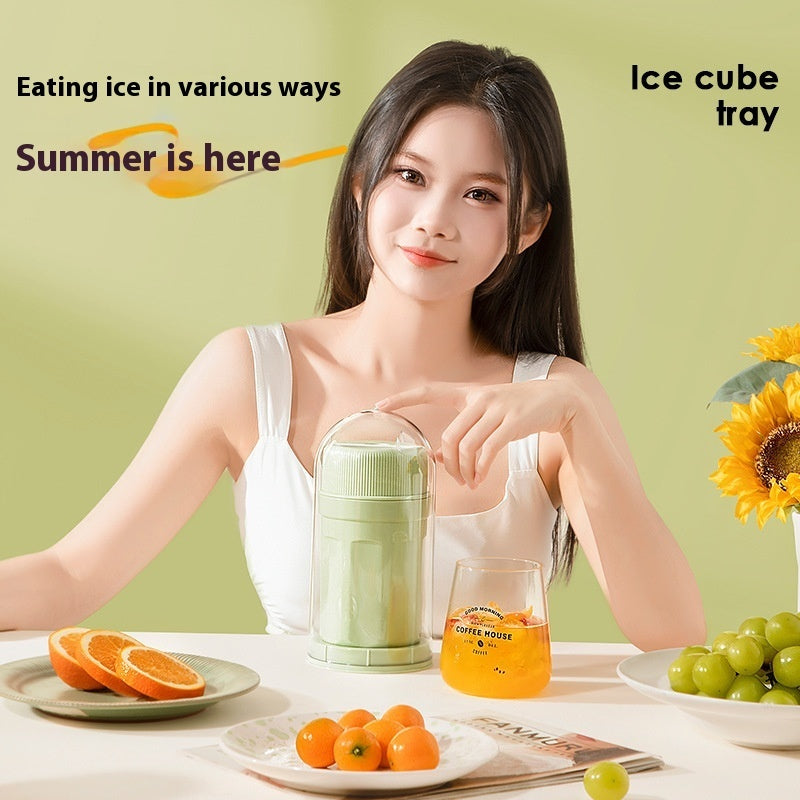 Twisting Ice Cup Rotating Release Ice Cube Trays Rotation With Cover Ice Block Mold For Freezer Home Refrigerator Storage - Nyaabs