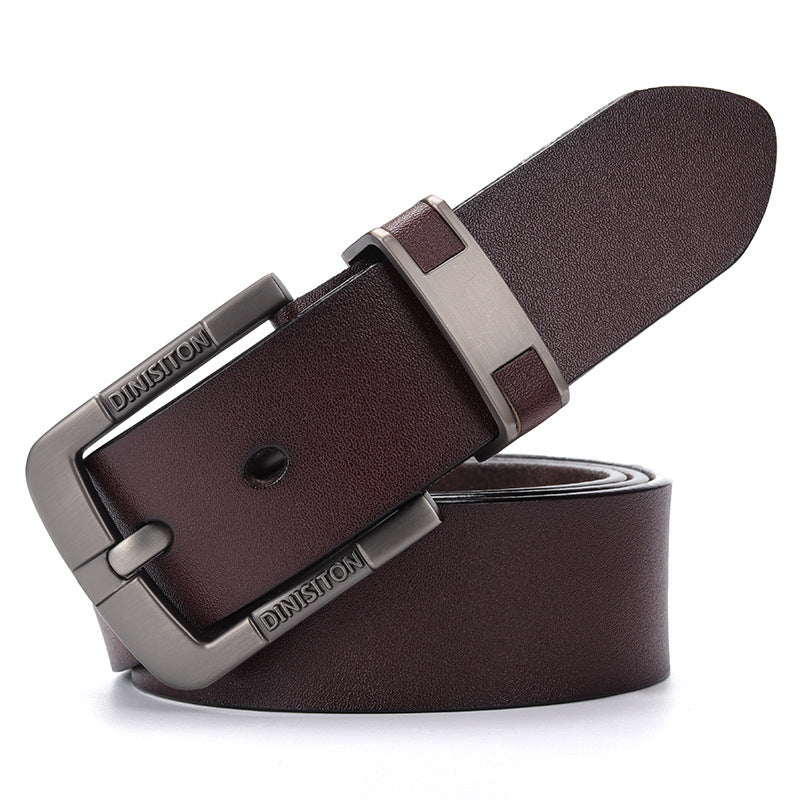 Business Youth Fashion Men's Leather Belt - Nyaabs