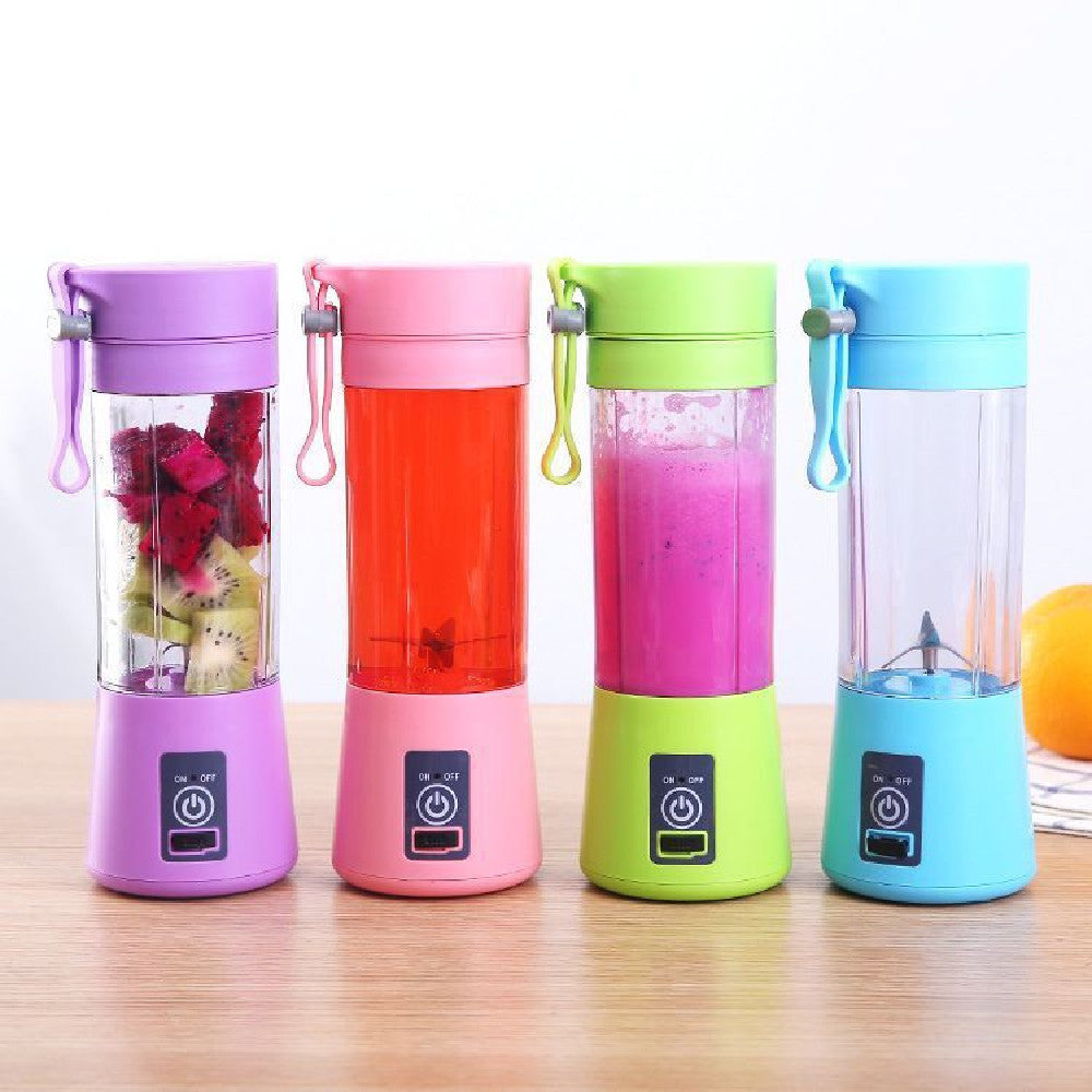 Portable Blender With USB Rechargeable Mini Kitchen Fruit Juice Mixer - Nyaabs