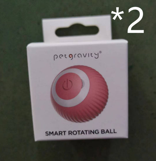 Cat Gravity Intelligent Rolling Ball Tease Toy Pet Automatic Rotating Ball nyaabs.com