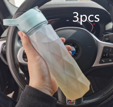 Spray Water Bottle For Girls Outdoor Sport Fitness Water Cup Large Capacity Spray Bottle Drinkware Travel Bottles Kitchen Gadgets nyaabs.com