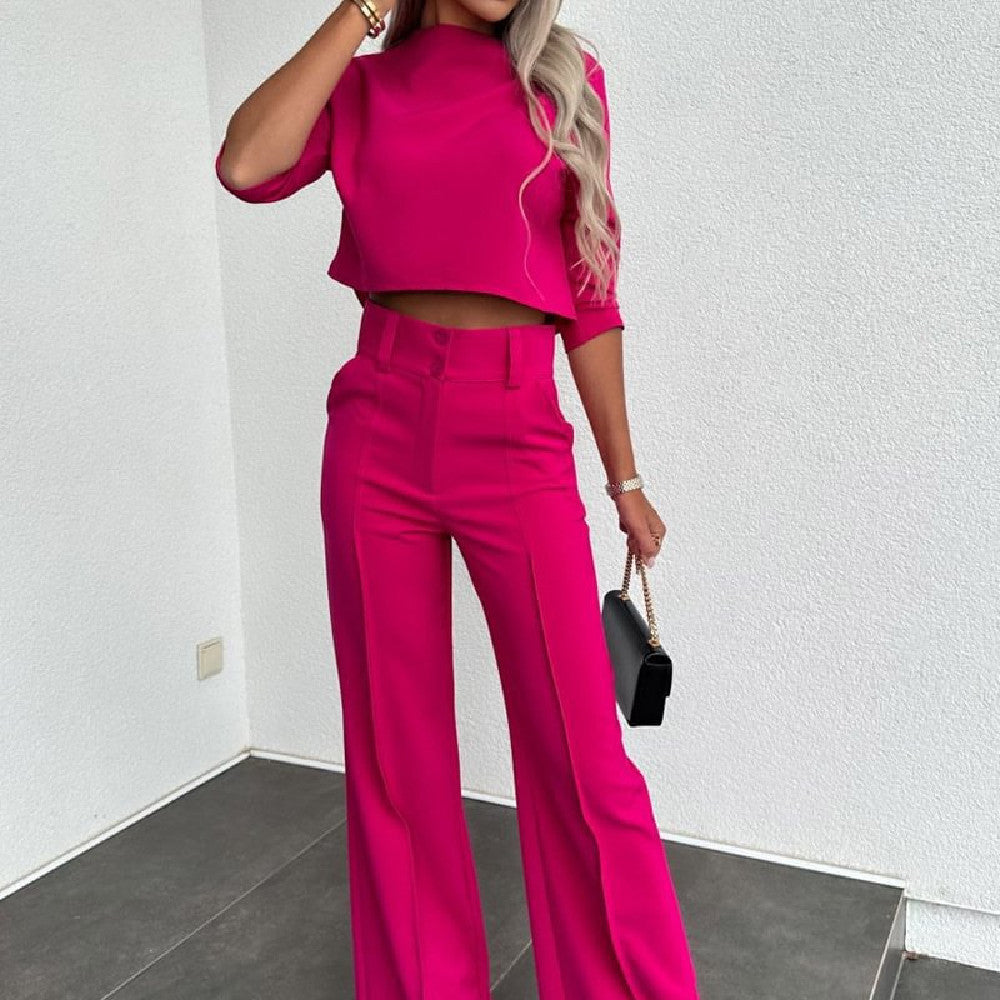 Fashion Tops High Waist Wide Leg - Nyaabs