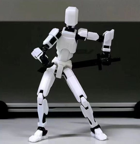 Multi-Jointed Movable Shapeshift Robot 2.0 3D Printed Mannequin Dummy Action Model Doll Toy Kid Gift - Nyaabs