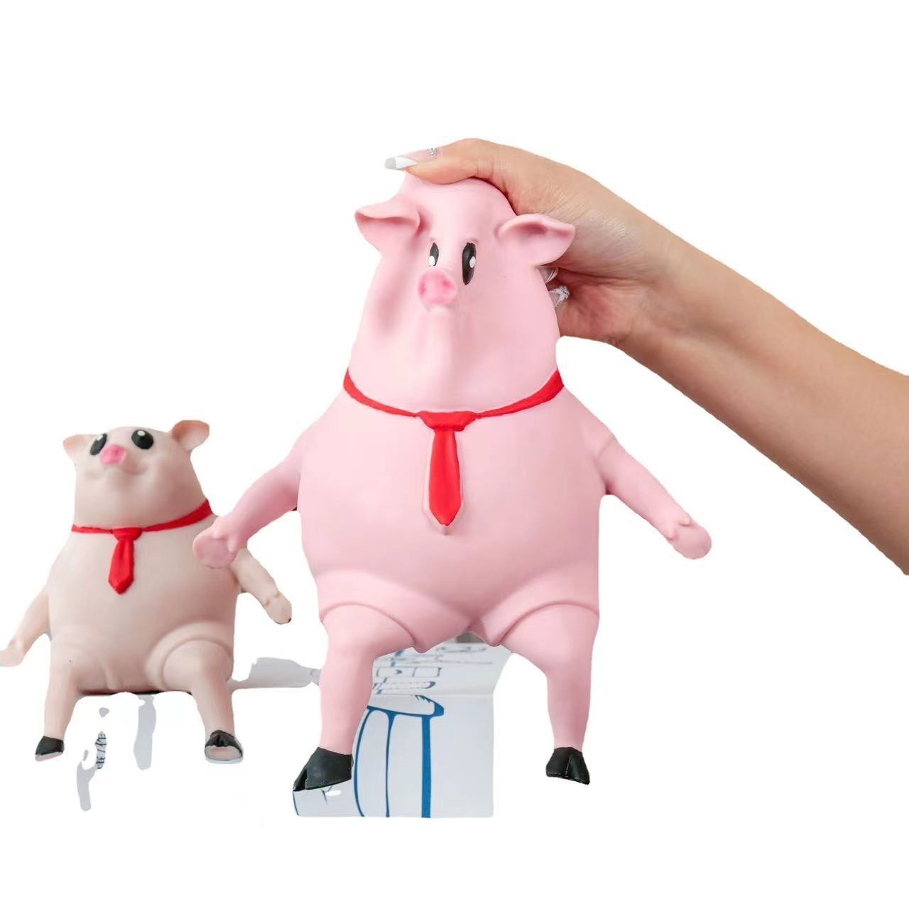 Piggy Squeeze Toys  Pigs Antistress Toy Cute Squeeze Animals Lovely Piggy Doll Stress Relief Toy Children Day For Kids Gift Gifts - Nyaabs