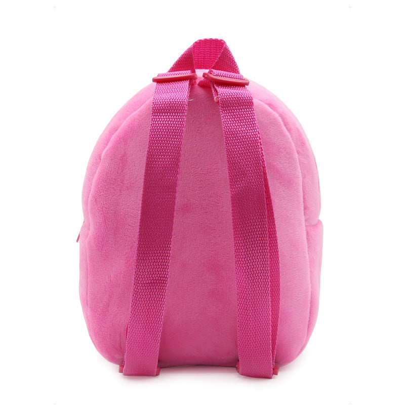 Cute Cartoon Animal Radish Rabbit Plush Backpack - Nyaabs