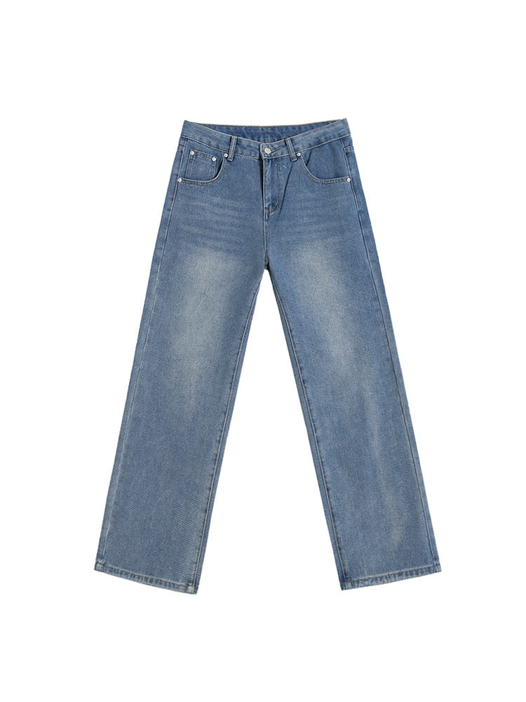 Fashion Personality Retro Washed Jeans Men - Nyaabs