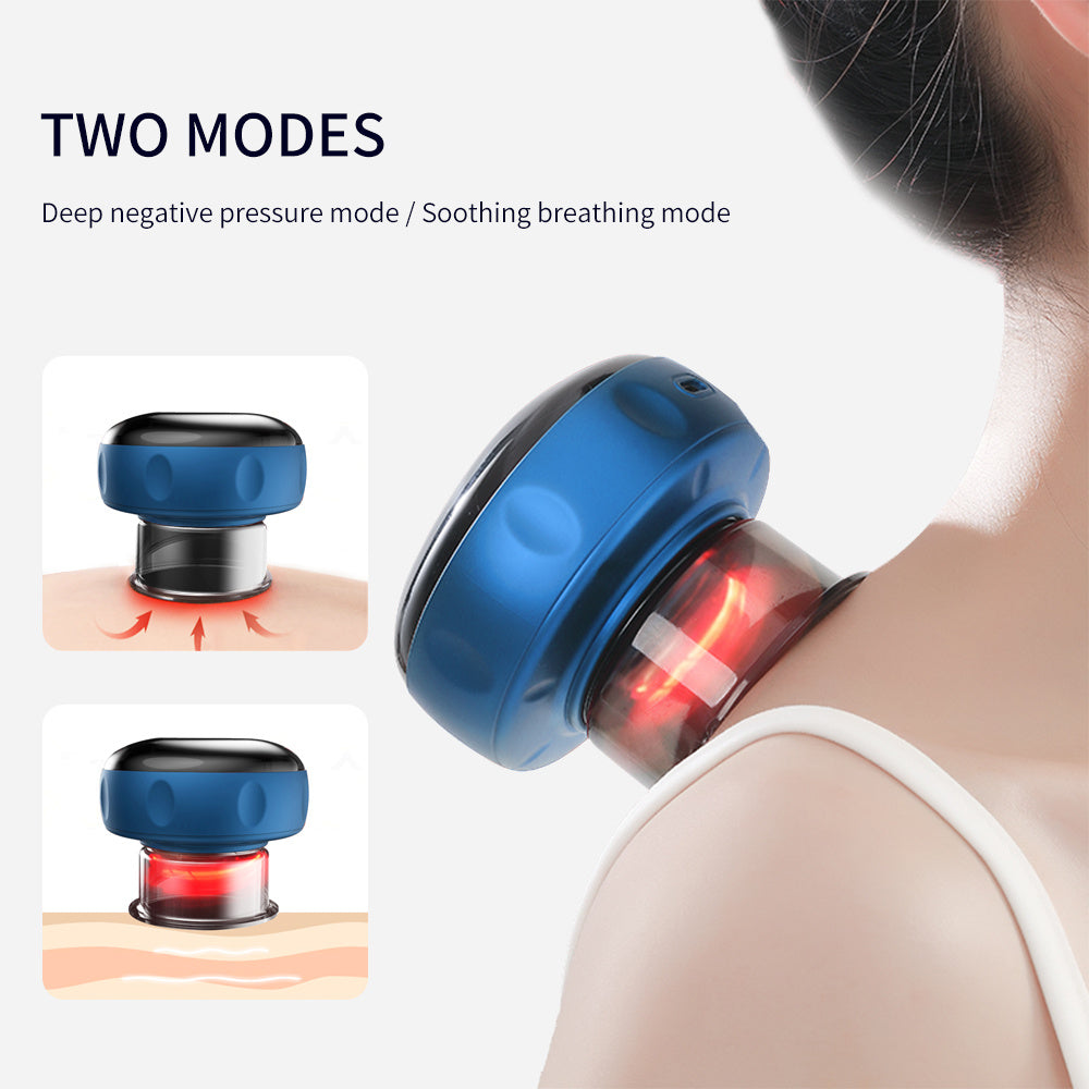 Electric Vacuum Cupping Massage Body Cups Anti-Cellulite Therapy Massager For Body Electric Guasha Scraping Fat Burning Slimming nyaabs.com