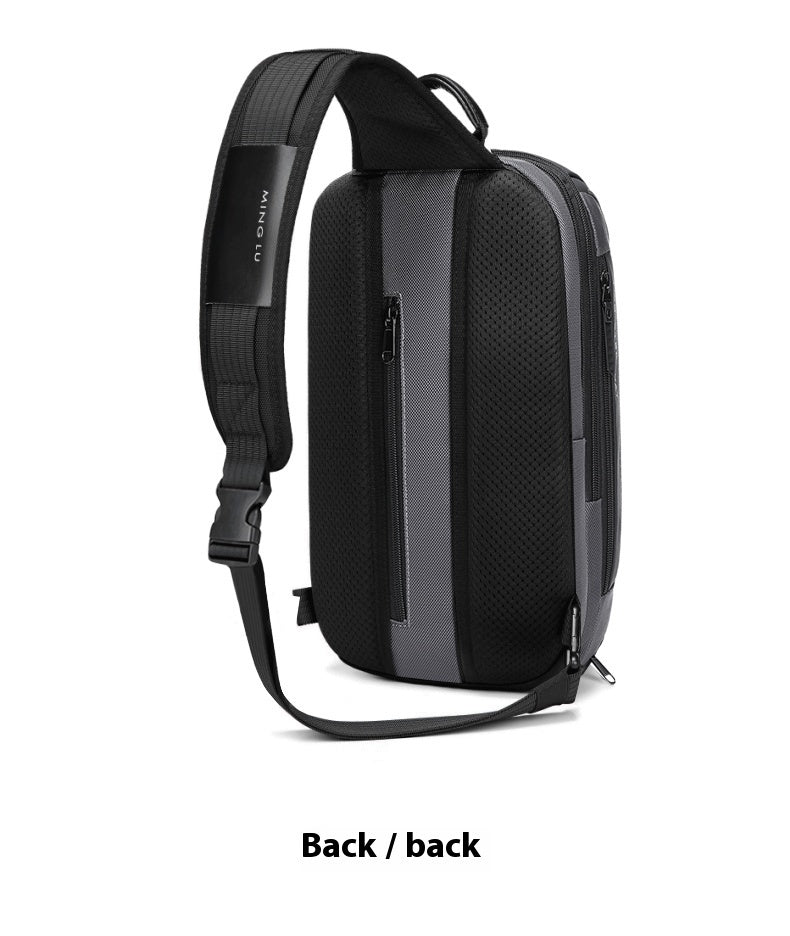 Mechanical Style Shoulder Bag Men's Business Convenience nyaabs.com