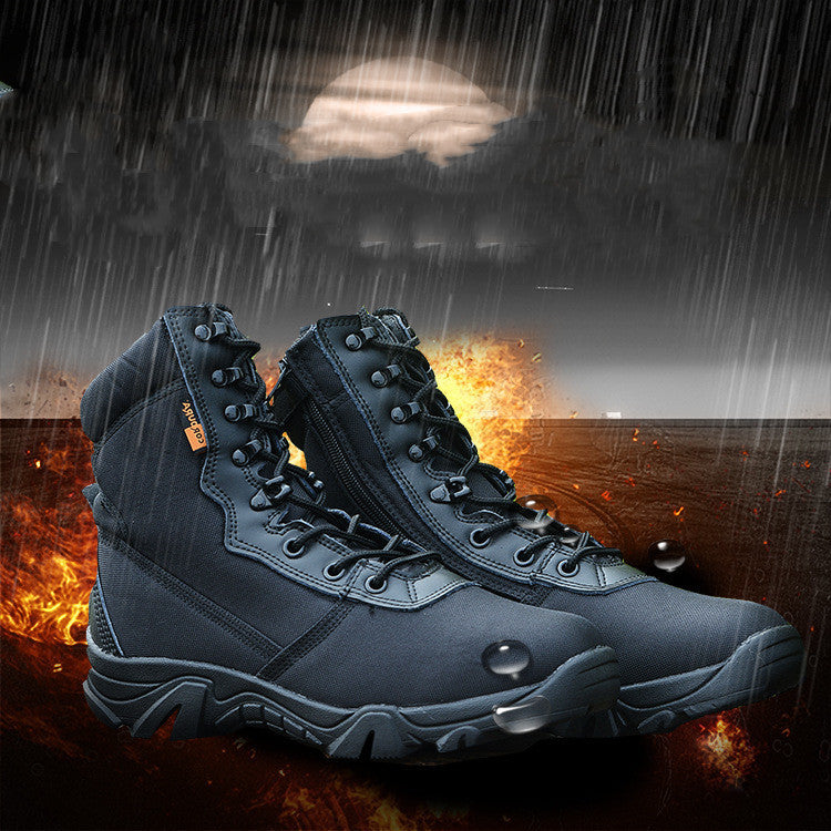 High-top Military Boots Men's Breathable - Nyaabs